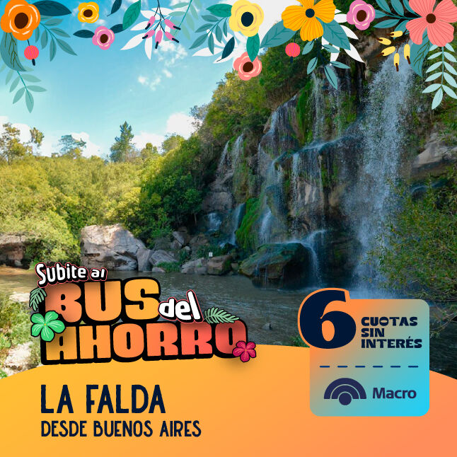 pasajes desde Buenos Aires a La Falda